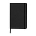Craftstone A5 Notizbuch aus recycelt. Kraft- und Steinpapier, schwarz