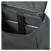 CrisMa Rucksack aus Kunstleder , schwarz