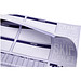 Desk-Mate® A2 Notizblock, 50 Blatt, weiß