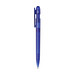 Devin transparenter Stift aus GRS zertifiziertem rABS, blau
