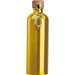 Edelstahltrinkflasche mit Karabiner, 750ml, gelb