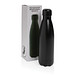Einfarbige Vakuumisolierte Stainless Steel Flasche, schwarz