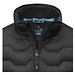 Epidote GRS isolierter Daunen-Bodywarmer aus recyceltem Material für Herren, schwarz, M