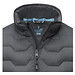 Epidote GRS isolierter Daunen-Bodywarmer aus recyceltem Material für Herren, storm grey, 3XL