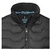 Epidote GRS isolierter Daunen-Bodywarmer für Damen aus recyceltem Material, schwarz, L