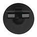 Faltbarer Stahl-Telefonhalter DESK MASTER,schwarz
