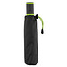 FARE® Automatik Taschenschirm Stylo, schwarz/limette