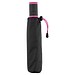 FARE® Automatik Taschenschirm Stylo, schwarz/magenta