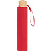 FARE® Mini-Taschenschirm ÖkoBrella, Holzgriff, rot