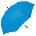 FARE® Automatik-Stockschirm Whiteline, cyanblau