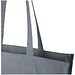 Florida 270 g/m² Tragetasche mit Seitenfalten 14L, grau