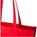 Florida 270 g/m² Tragetasche mit Seitenfalten 14L, rot
