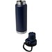 Fortis 700 ml RCS-zertifizierte, kohlensäure geeignete Kupfer-Vakuum Isolierflasche aus recyceltem Edelstahl, navy