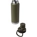 Fortis 700 ml RCS-zertifizierte, kohlensäure geeignete Kupfer-Vakuum Isolierflasche aus recyceltem Edelstahl, waldgrün