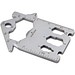 Geschenkartikel: ROMINOX® Key Tool House / Haus (21 Funktionen) im Motiv-Mäppchen Werkzeug, silber