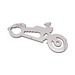 ROMINOX® Key Tool Motorbike / Motorrad (21 Funktionen) im Motiv-Mäppchen Osterhase, grün