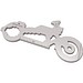 Geschenkartikel: ROMINOX® Key Tool Motorbike / Motorrad (21 Funktionen) im Motiv-Mäppchen Werkzeug, silber