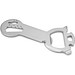 Geschenkartikel: ROMINOX® Key Tool Snake (19 Funktionen) im Motiv-Mäppchen Danke, silber