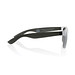Gleam Sonnenbrille aus RCS rec. PC mit verspiegelten Gläsern, schwarz, weiß