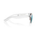 Gleam Sonnenbrille aus RCS rec. PC mit verspiegelten Gläsern, weiß
