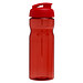 H2O Active® Eco Base 650 ml Sportflasche mit Klappdeckel, rot/ rot