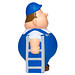 Herr Bert® Anti-Stress-Figuren Fensterputzer Bert®, bunt