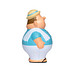 Herr Bert® Anti-Stress-Figuren Urlauber Bert®, bunt