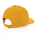 Impact 6 Panel Kappe aus 280gr rCotton mit AWARE Tracer, gelb