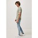 IQONIQ Brett T-Shirt aus recycelter Baumwolle, light heather green, XXS