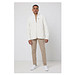 Iqoniq Diran Fleecejacke aus recyceltem Polyesterflor, neutral, XXL