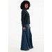 IQONIQ Maiko Damen Steppjacke aus recyceltem Polyester, schwarz, L