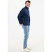 IQONIQ Maiko Herren Steppjacke aus recyceltem Polyester, navy blau, XL