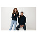 Iqoniq Rila Lightweight Hoodie aus recycelter Baumwolle, schwarz, L