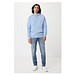 Iqoniq Rila Lightweight Hoodie aus recycelter Baumwolle, sky blue, L