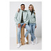 Iqoniq Talung Mikrofleece Jacke aus recyceltem Polyester, Iceberg green, XXS