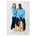 Iqoniq Yoho Relax-Hoodie, ruhiges blau, XXL