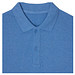 Iqoniq Yosemite PiquÃ©-Poloshirt aus recycelter Baumwolle, heather blue, 5XL