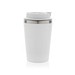 Java 350ml doppelwandiger Becher aus RCS recyceltem PP, weiß