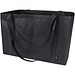 Jumbo Extra große Tragetasche aus recyceltem GRS Non Woven 65 L, schwarz