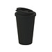Kaffeebecher Premium Deluxe, 350 ml, standard-rot/weiß