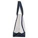 Kleine Tragetasche aus recycelter Baumwolle , beige
