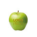LogoFrucht Apfel grün - Hazelnut