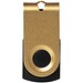 Mini USB-Stick, gold, 8GB