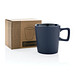 Keramik-Kaffeetasse Alva, 300 ml, navy blau