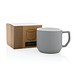 Keramiktasse Calla, 350 ml, grau