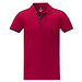 Morgan Polo für Herren, zweifarbig, rot, S