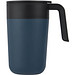 Nordia 400 ml doppelwandiger Becher aus Recyclingmaterial, dunkelblau