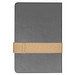 Notizbuch mit Magnetverschluss , grau