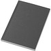 Novella Austen A6 Softcover Notizbuch aus Recyclingmaterial – 100 Blatt, kohle
