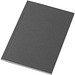 Novella Austen A6 Softcover Notizbuch aus Recyclingmaterial – 50 Blatt, kohle